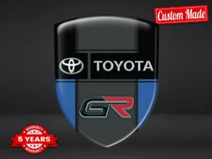 Toyota Domingaufkleber Max Robust Stilvoll Pro Performance